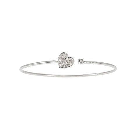 Bracciale Bangle Salvini Cuore-Bracciali-SALVINI- [SKU] -Gioielleria Granarelli