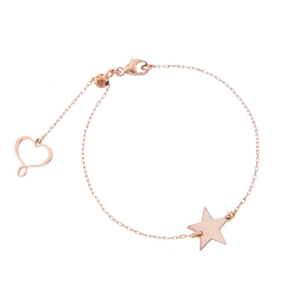 Bracciale Catena con Stella-Bracciali-MAMAN ET SOPHIE- [SKU] -Gioielleria Granarelli