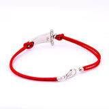 Bracciale Cordino Bandiera Smalto-Bracciali-Giovepluvio- [SKU] -Gioielleria Granarelli