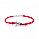 Bracciale Cordino Bandiera Smalto-Bracciali-Giovepluvio- [SKU] -Gioielleria Granarelli