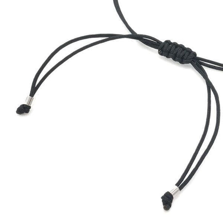 Bracciale Cordino Groumette Oro Bianco-Bracciali-GRANARELLI- [SKU] -Gioielleria Granarelli