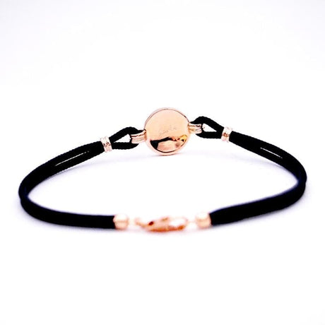 Bracciale Cordino Rosa dei Venti Smalto Oro-Bracciali-Giovepluvio- [SKU] -Gioielleria Granarelli