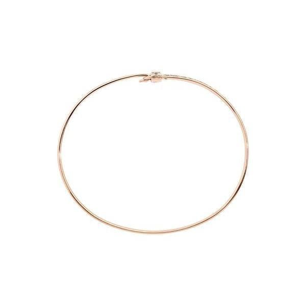 Bracciale Bangle con Diamanti Brown-Bracciali-DODO- [SKU] -Gioielleria Granarelli