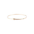 Bracciale Bangle con Diamanti Brown-Bracciali-DODO- [SKU] -Gioielleria Granarelli