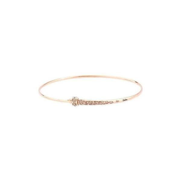 Bracciale Bangle con Diamanti Brown-Bracciali-DODO- [SKU] -Gioielleria Granarelli