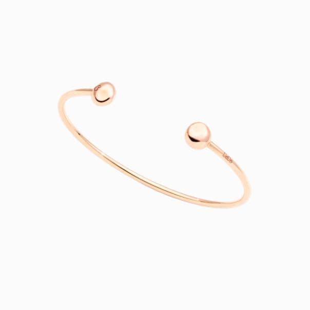 Bracciale Cuff Pepita in Oro Rosa-Bracciali-DODO- [SKU] -Gioielleria Granarelli