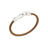 Bracciale Nodo con Cordino Nautico Arancio-Bracciali-DODO- [SKU] -Gioielleria Granarelli