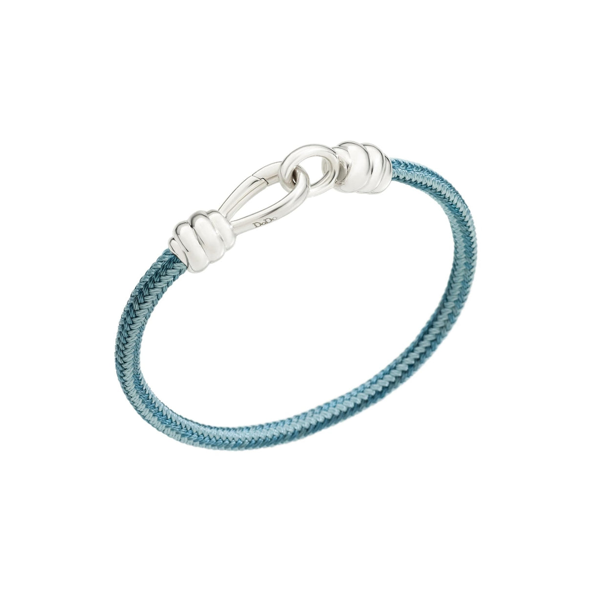 Bracciale Nodo con Cordino Nautico Azzurro-Bracciali-DODO- [SKU] -Gioielleria Granarelli