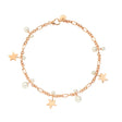 Bracciale Stelline e Perle di Cristallo-Bracciali-DODO- [SKU] -Gioielleria Granarelli