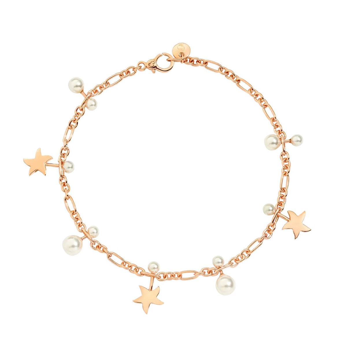 Bracciale Stelline e Perle di Cristallo-Bracciali-DODO- [SKU] -Gioielleria Granarelli