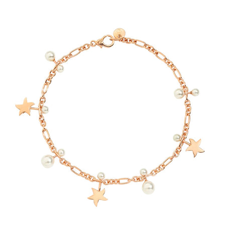 Bracciale Stelline e Perle di Cristallo-Bracciali-DODO- [SKU] -Gioielleria Granarelli