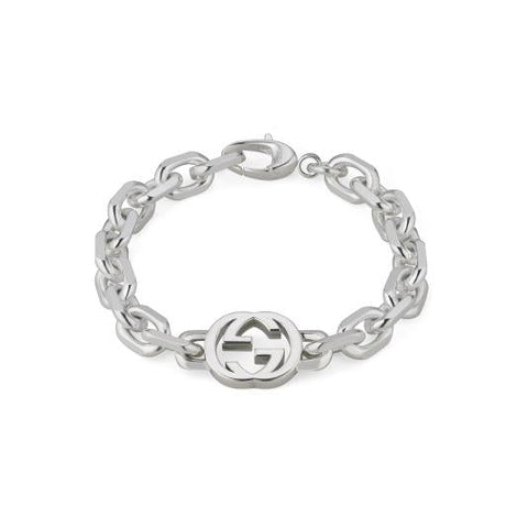 Bracciale Interlocking G-Bracciali-GUCCI-Gioielleria Granarelli