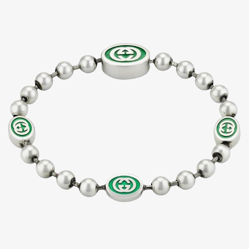 Bracciale Interlocking G con catena-Bracciali-GUCCI- [SKU] -Gioielleria Granarelli