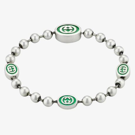 Bracciale Interlocking G con catena-Bracciali-GUCCI- [SKU] -Gioielleria Granarelli