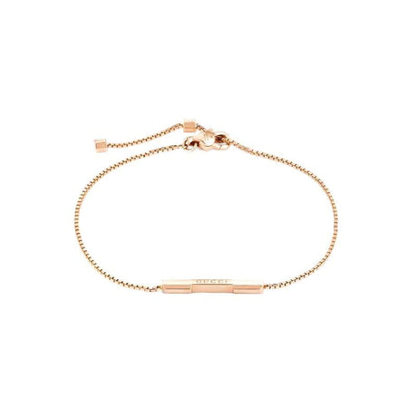 Bracciale Link to Love con barretta 'Gucci'-Bracciali-GUCCI- [SKU] -Gioielleria Granarelli