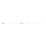 Bracciale Link to Love con tormalina taglio baguette-Bracciali-GUCCI- [SKU] -Gioielleria Granarelli