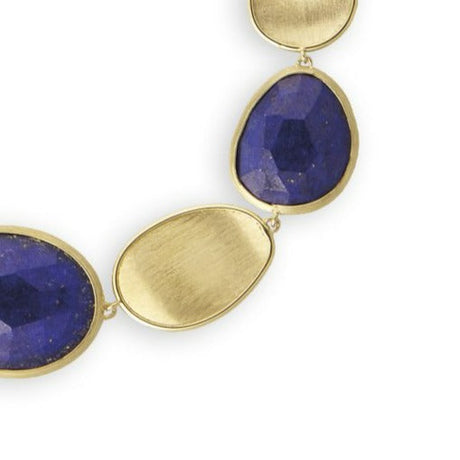 Bracciale Lunaria In Oro Giallo e Lapis Lazzuli-BICEGO-BB1914-LP-Gioielleria Granarelli