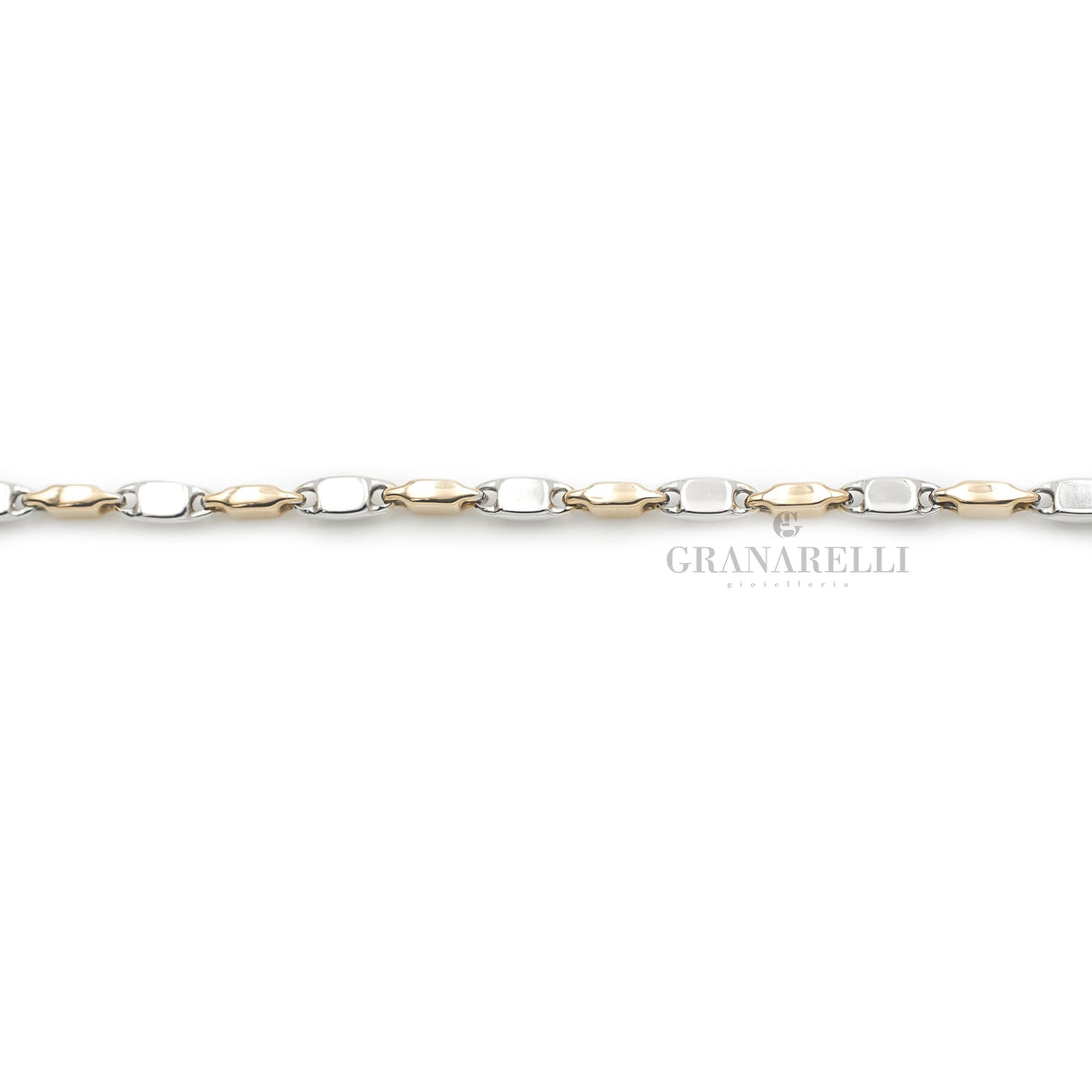 Bracciale Marinara In Oro rosa e Bianco-Bracciali-GRANARELLI-Gioielleria Granarelli