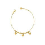 Bracciale Micro Anelli 3 Cuore-Bracciali-RUE DES MILLE- [SKU] -Gioielleria Granarelli