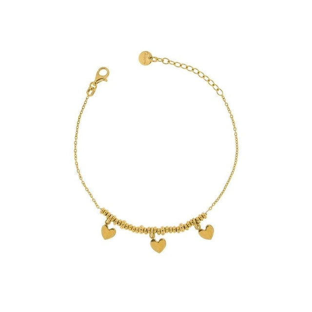 Bracciale Micro Anelli 3 Cuore-Bracciali-RUE DES MILLE- [SKU] -Gioielleria Granarelli