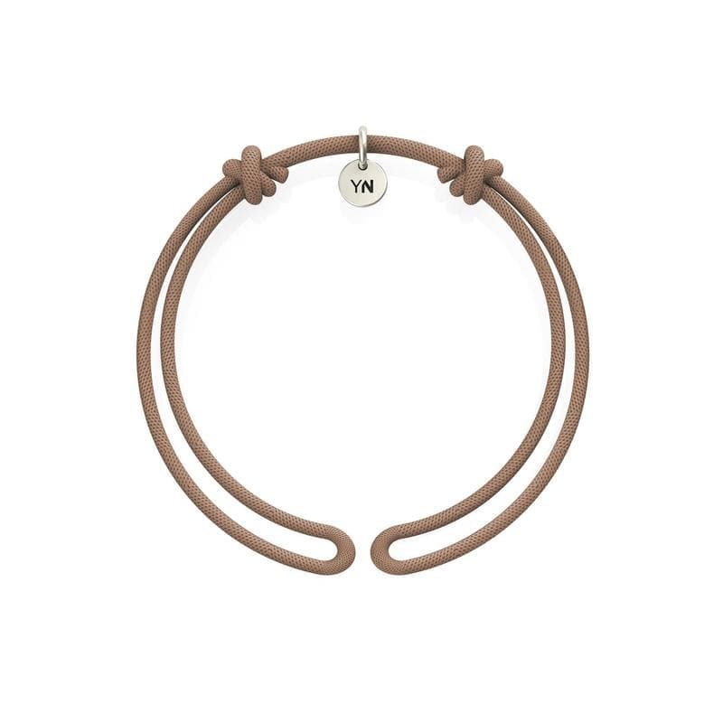 Bracciale One in nylon beige-Bracciali-WHYNOW- [SKU] -Gioielleria Granarelli