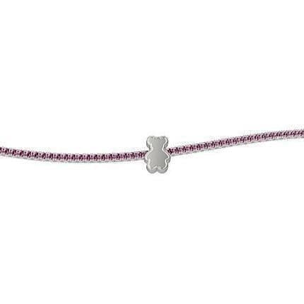 Bracciale Orsetto Tennis Rosa-Bracciali-NANAN- [SKU] -Gioielleria Granarelli