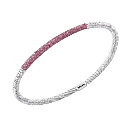 Bracciale Polvere di Sogni Rosa Jaipur-Bracciali-PESAVENTO-Gioielleria Granarelli