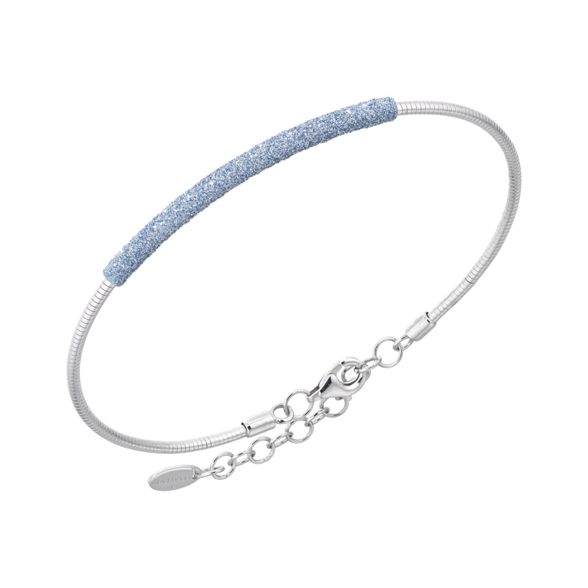 Bracciale Polvere di Sogni con Anellini Azzurro Caraibi-Bracciali-PESAVENTO-Gioielleria Granarelli