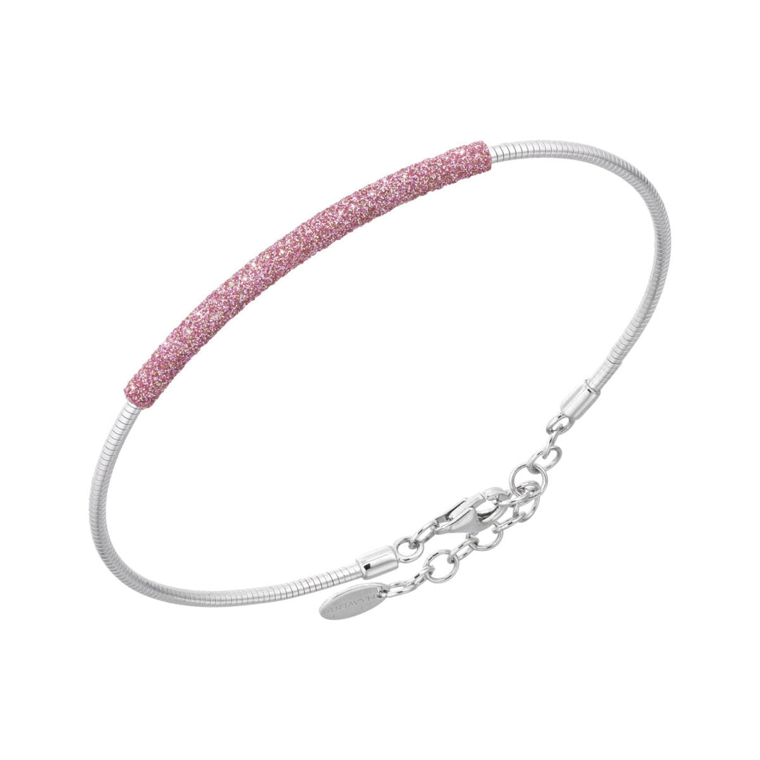 Bracciale Polvere di Sogni con Anellini Rosa Tokyo-Bracciali-PESAVENTO-Gioielleria Granarelli