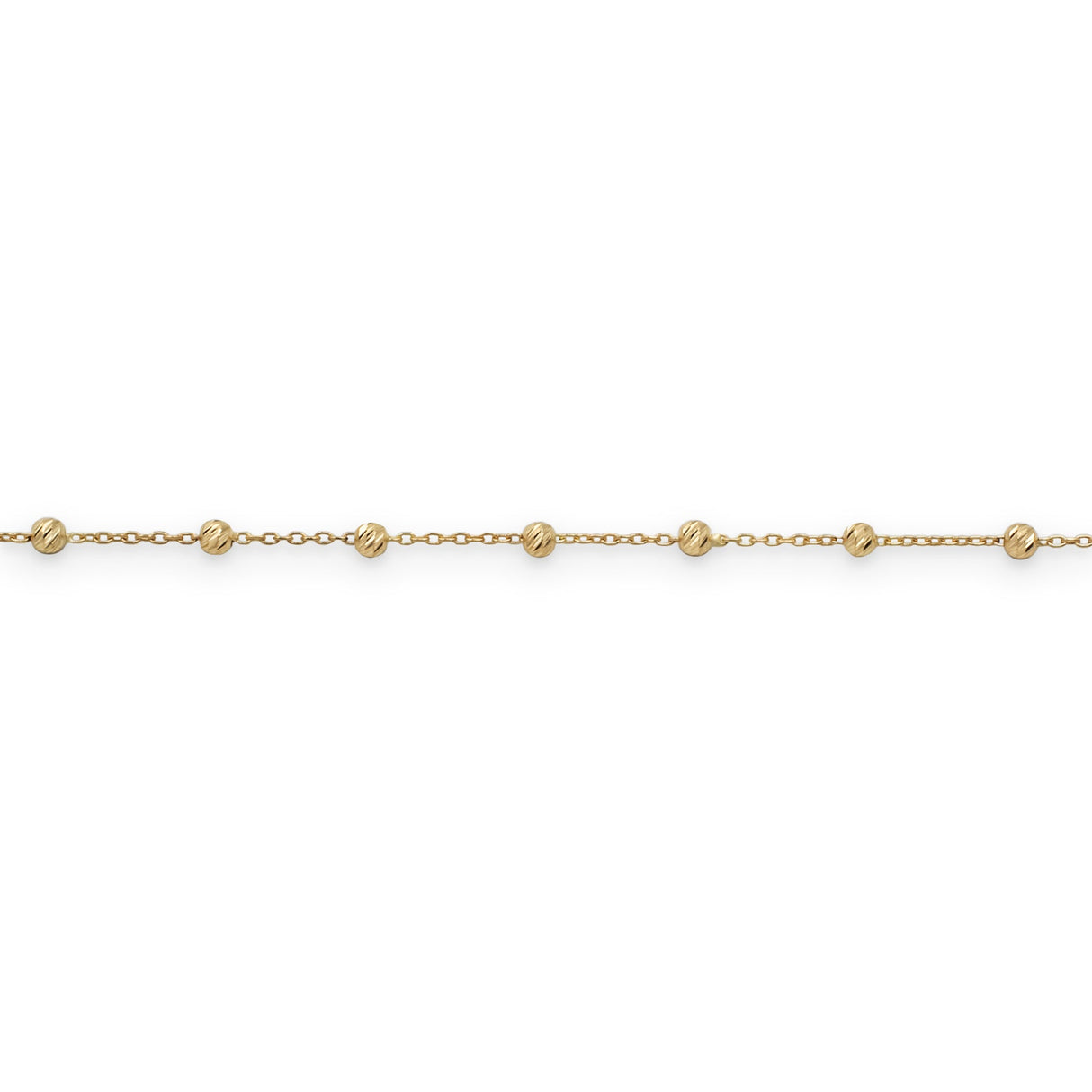 Bracciali Bracciale Sfere Diamantate in Oro Giallo GRANARELLI