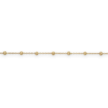 Bracciali Bracciale Sfere Diamantate in Oro Giallo GRANARELLI