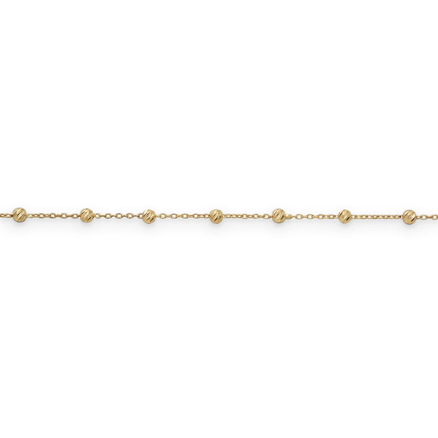 Bracciali Bracciale Sfere Diamantate in Oro Giallo GRANARELLI