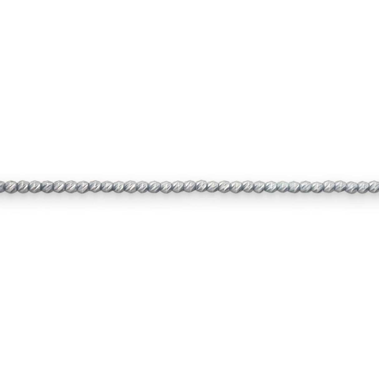 Bracciale Sfere Sfaccettate Oro Bianco-Bracciali-GRANARELLI-Gioielleria Granarelli
