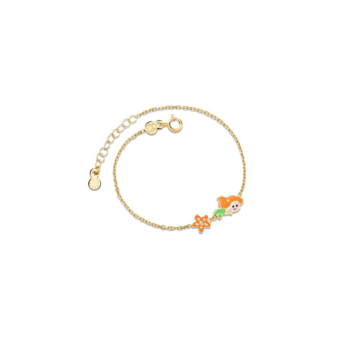 Bracciale Sirena e Stella Marina-Bracciali-LE BEBE'- [SKU] -Gioielleria Granarelli