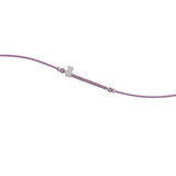 Bracciale Tennis Lilla-Bracciali-NANAN- [SKU] -Gioielleria Granarelli