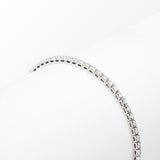 Bracciale Tennis Oro Bianco Diamanti-Bracciali-GRANARELLI- [SKU] -Gioielleria Granarelli