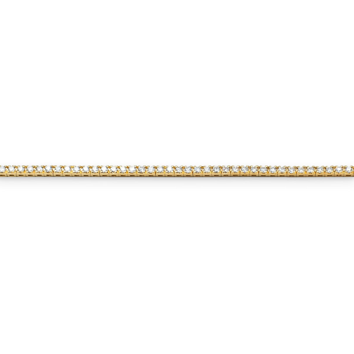 Bracciale Tennis di Diamanti 1.50 kt in Oro Giallo-Bracciali-GioGio-Gioielleria Granarelli