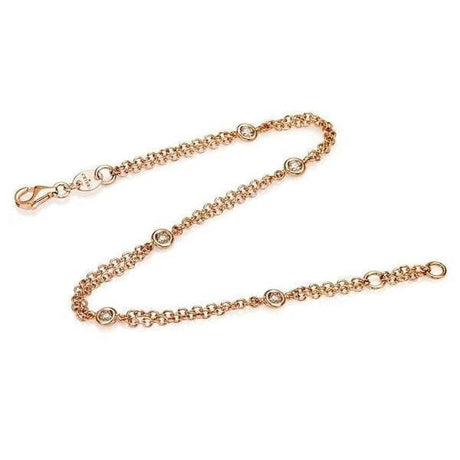 Bracciale Zefiro Crieri Oro Rosa-Bracciali-CRIERI- [SKU] -Gioielleria Granarelli