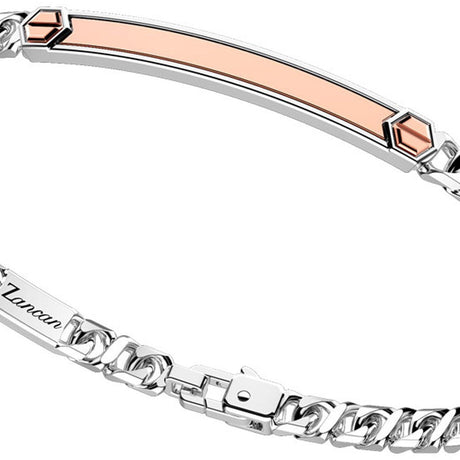 Bracciale Zancan Argento e Oro Rosa EXB885R-Bracciali-ZANCAN-20-Gioielleria Granarelli