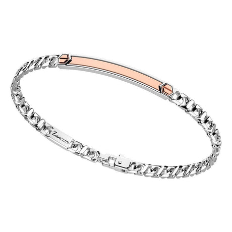 Bracciale Zancan Argento e Oro Rosa EXB885R-Bracciali-ZANCAN-20-Gioielleria Granarelli