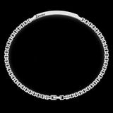 Bracciale Zancan in argento con pietre nere ESB083-Bracciali-ZANCAN-Gioielleria Granarelli