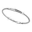 Bracciale Zancan in argento con targa e pietre nere EXB606B-Bracciali-ZANCAN-20-Gioielleria Granarelli