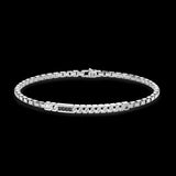 Bracciale Zancan in argento con targa e pietre nere EXB821-Bracciali-ZANCAN-20-Gioielleria Granarelli