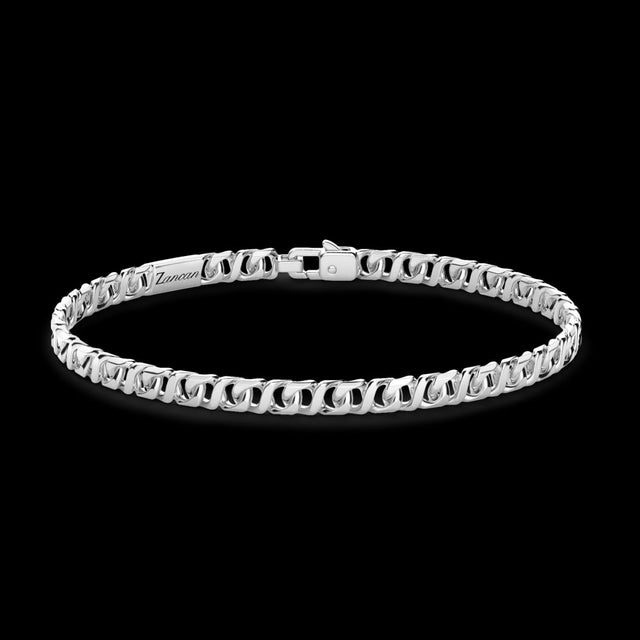 Bracciale a Grumetta Argento Zancan-Bracciali-ZANCAN-Gioielleria Granarelli