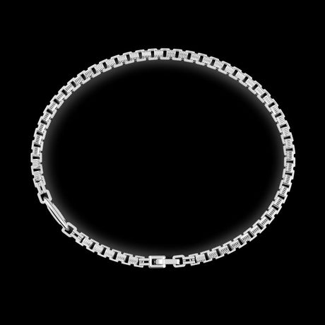 Bracciale a catena Zancan in argento ESB251-Bracciali-ZANCAN-Gioielleria Granarelli