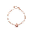 Bracciale i Classici Bimba Oro Rosa e Diamante-Bracciali-LE BEBE'-Gioielleria Granarelli