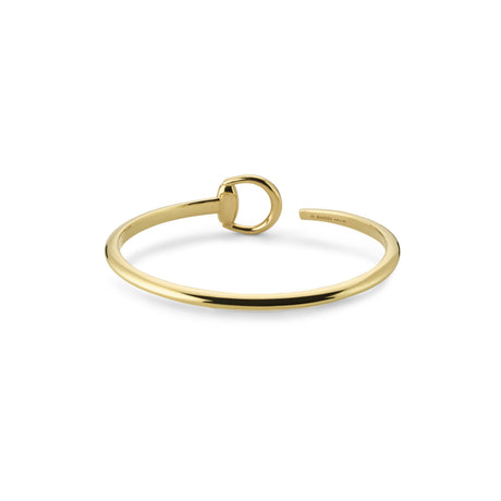 Bracciale Horsebit Rigido Bangle in Oro Giallo-Bracciali-GUCCI-Gioielleria Granarelli