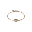 Bracciale Interlocking Oro Rosa Madreperla e Diamanti-Bracciali-GUCCI-Gioielleria Granarelli