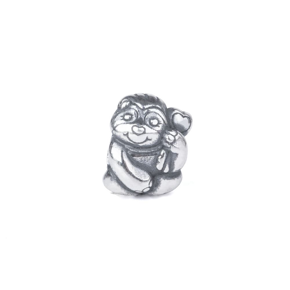 Bradipo del Cuore-Beads-TROLLBEADS- [SKU] -Gioielleria Granarelli