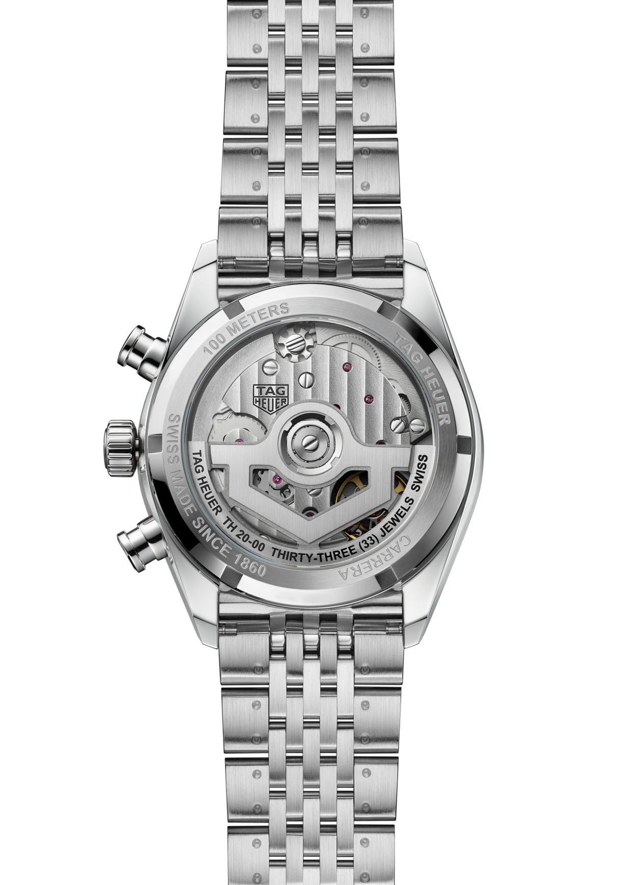 Carrera Automatico Chronograph Blu 39 mm Acciaio